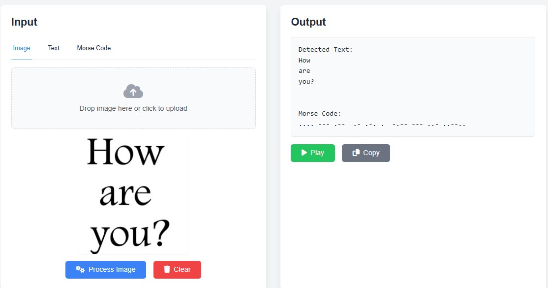  Image To Morse Code Translator